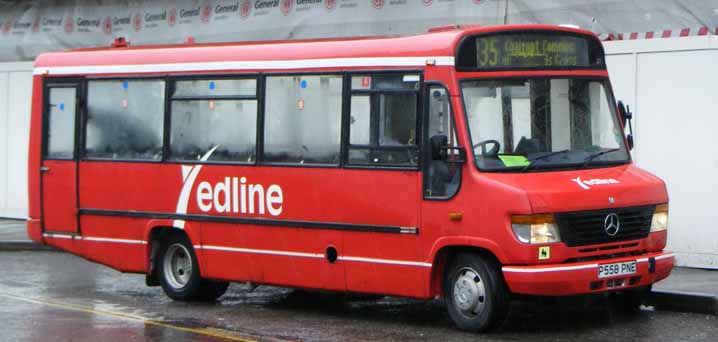 Redline Mercedes O810D Plaxton Beaver 2 P558PNE